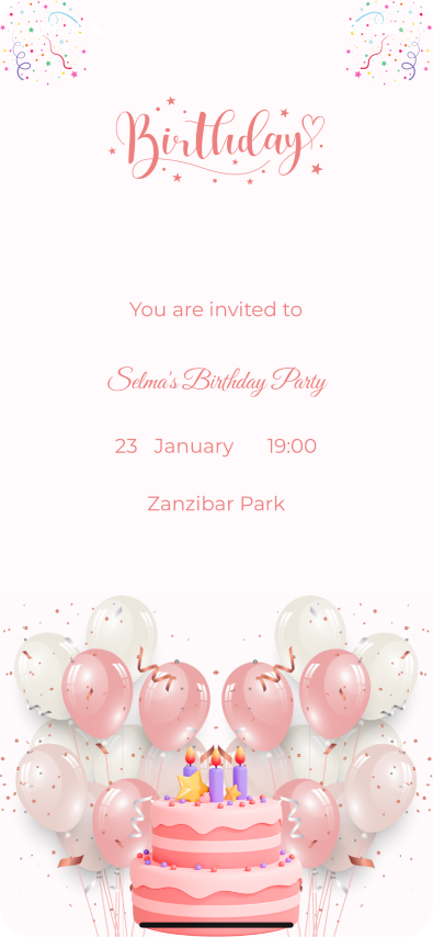 Elegant digital invitation card templates from Mualiko that you won't find in M-Kadi, mkadi, invitepro, m kadi, mcard